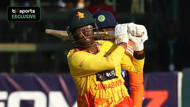 Top 3 batting performances from IND vs ZIM 3rd T20I