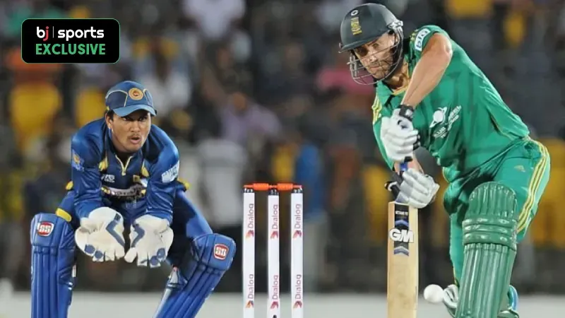 Top 3 batting performances of Faf du Plessis in T20I