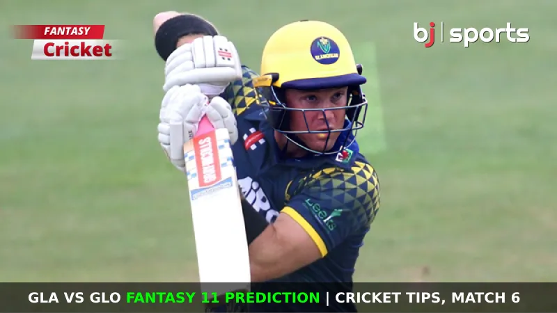 GLA vs GLO Dream11 Prediction, Fantasy Cricket Tips, Playing XI, Pitch Report & Injury Updates For Match 6 of Metro Bank One Day Cup