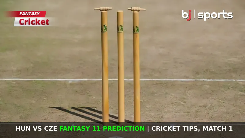 HUN vs CZE Dream11 Prediction, Fantasy Cricket Tips, Playing XI, Pitch Report & Injury Updates For ECI Hungary T10