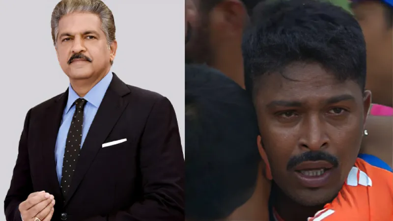 ‘His tears came from seeing redemption’ – Anand Mahindra lauds Hardik Pandya in heartfelt post