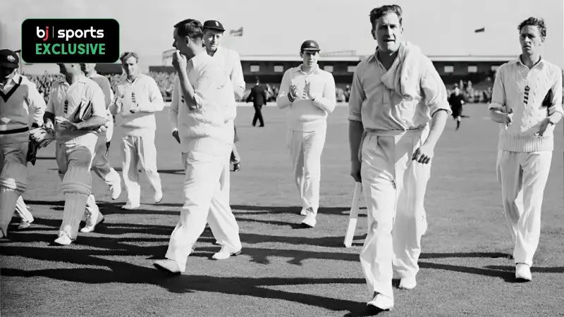 OTD | Former England bowler Jim Laker took 19 wickets in a Test match against Australia in 1956