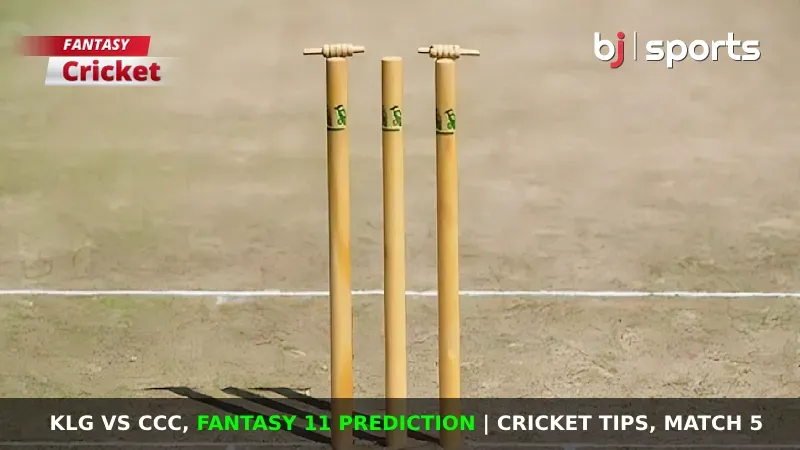 KLG vs CCC Dream11 Prediction, Fantasy Cricket Tips, Playing XI, Pitch Report & Injury Updates For Match 5 of Grand Rumble T10 Championship