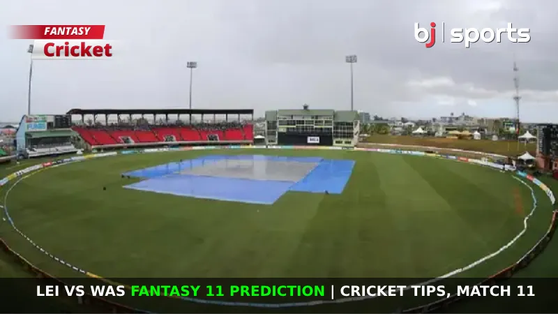 LEI vs WAS Dream11 Prediction, Fantasy Cricket Tips, Playing XI, Pitch Report & Injury Updates For Match 11 of Royal London One Day Cup 2024