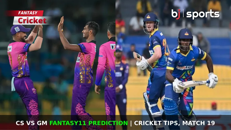 LPL 2024, Match 19 CS vs GM Dream11 Prediction, Fantasy Cricket Tips, Playing 11, Pitch Report and Injury Update