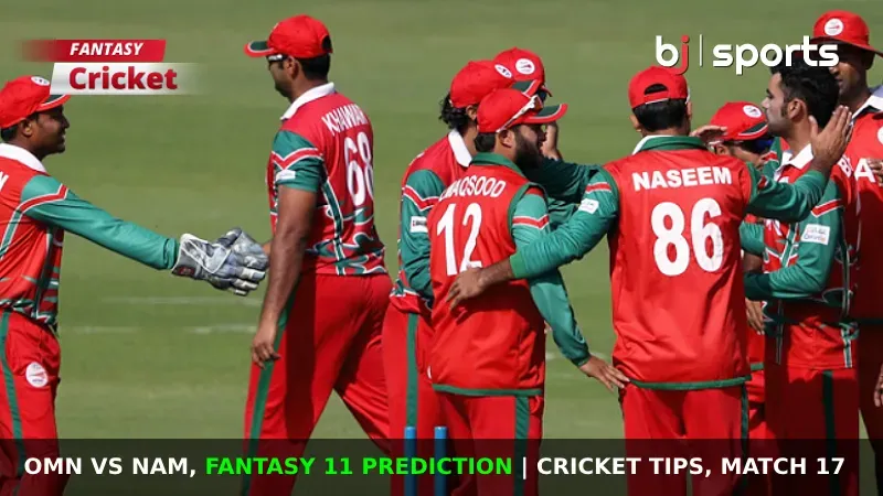 OMN vs NAM Dream11 Prediction, Fantasy Cricket Tips, Playing XI, Pitch Report & Injury Updates For Match 17 of CWC League 2 2024