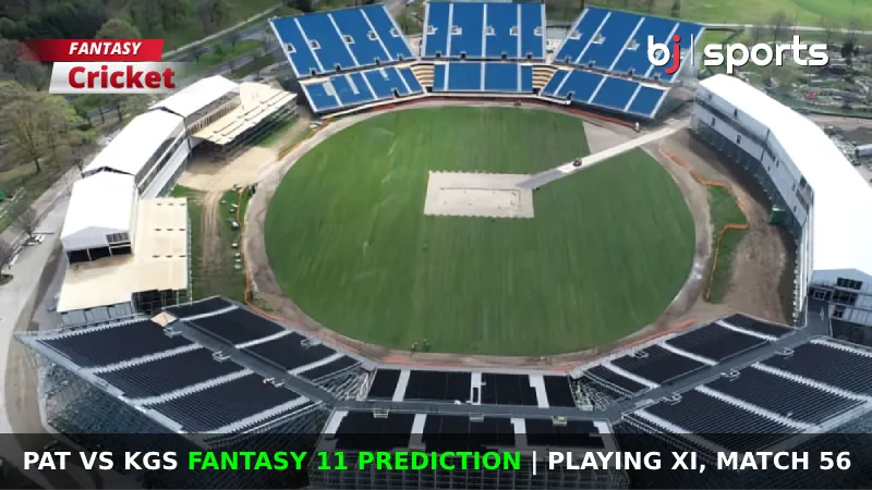 PAT vs KGS Dream11 Prediction, Fantasy Cricket Tips, Playing XI, Pitch Report & Injury Updates For Match 56 of Siechem Pondicherry T10 2024