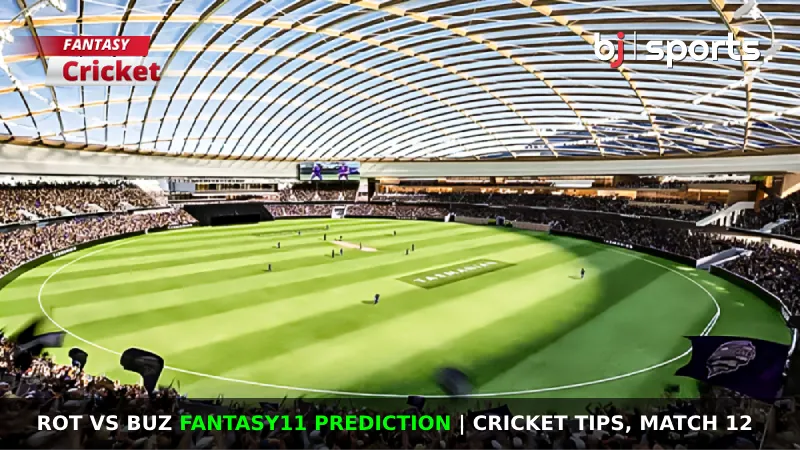 ROT vs BUZ Dream11 Prediction, Fantasy Cricket Tips, Playing XI, Pitch Report & Injury Updates For ECS Hungary T10