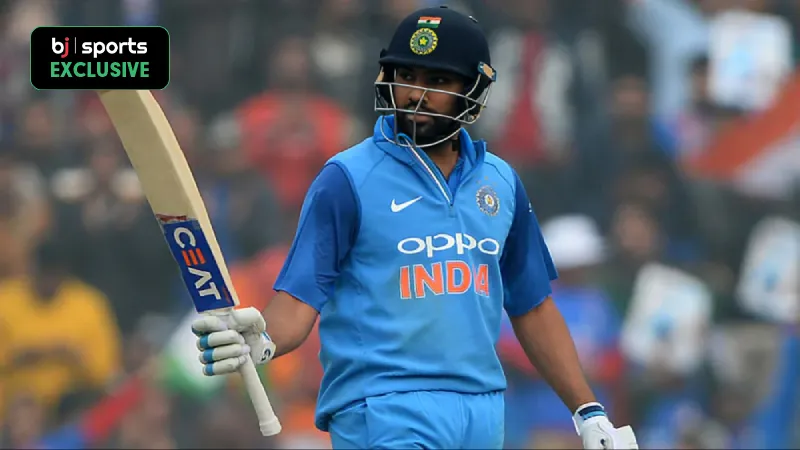 OTD - Rohit Sharma became the first batter to score five hundreds in a World Cup in 2019