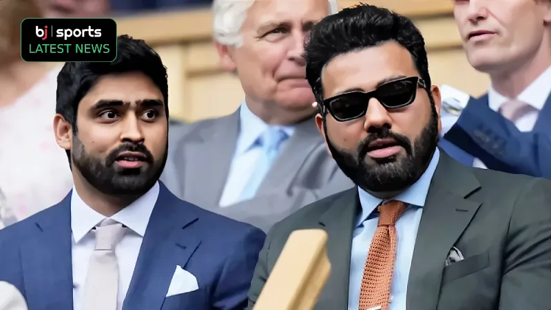 Rohit Sharma appears at Wimbledon for semis, picture goes viral