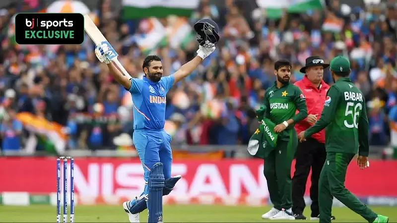 OTD - Rohit Sharma became the first batter to score five hundreds in a World Cup in 2019