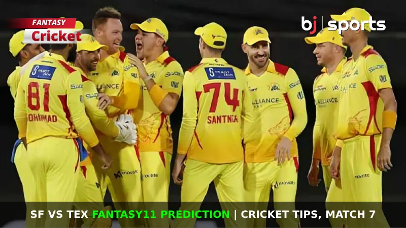 SF vs TEX Dream11 Prediction, MLC Fantasy Cricket Tips, Playing XI, Pitch Report & Injury Updates for Match 7