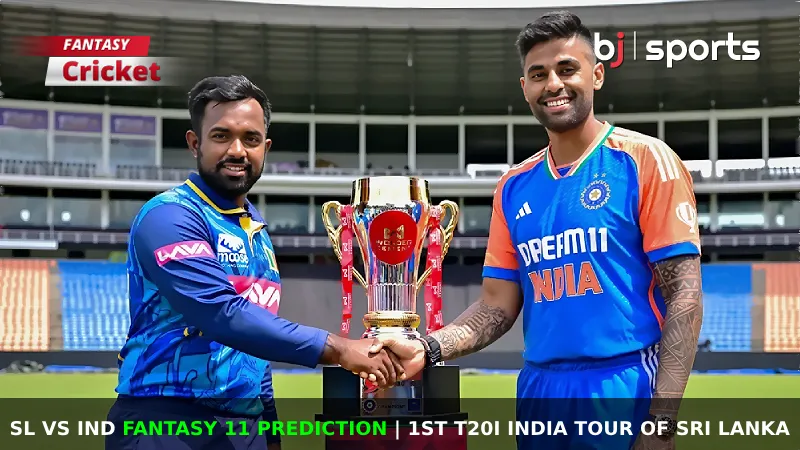 SL vs IND Dream11 Prediction, Fantasy Cricket Tips, Playing XI, Pitch Report & Injury Updates For 1st T20I