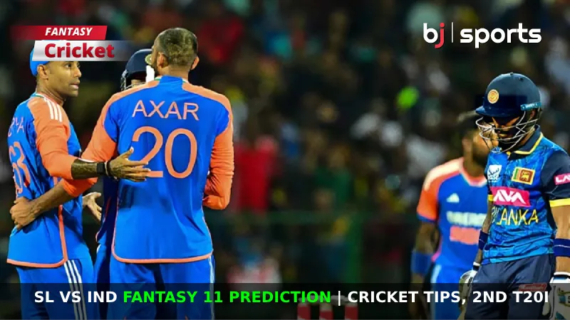 SL vs IND Dream11 Prediction, Fantasy Cricket Tips, Playing XI, Pitch Report & Injury Updates For 2nd T20I