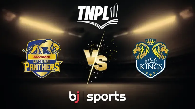 TNPL 2024: Match 22, Siechem Madurai Panthers vs Lyca Kovai Kings Match Prediction - Who will win today’s match between SMP vs LKK?