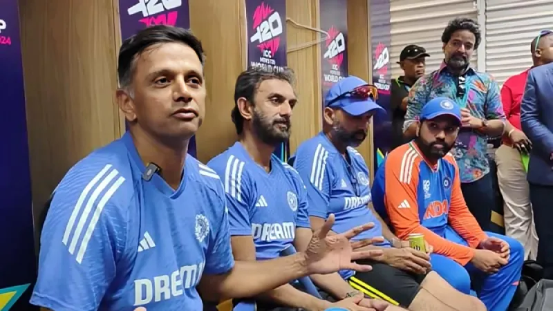 ‘Thank you everyone for making me part of an incredible memory’ – Rahul Dravid delivers final dressing-room speech post India’s T20 WC win