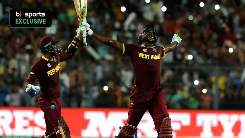 Top 3 batting performances of Carlos Brathwaite in T20Is