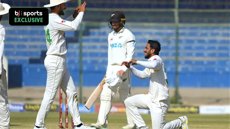 Top 3 bowling performances of Hasan Ali in Test Cricket