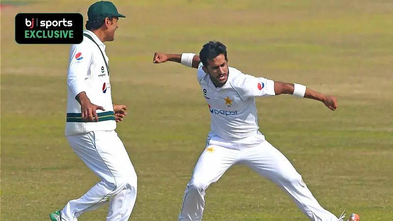 Top 3 bowling performances of Hasan Ali in Test Cricket