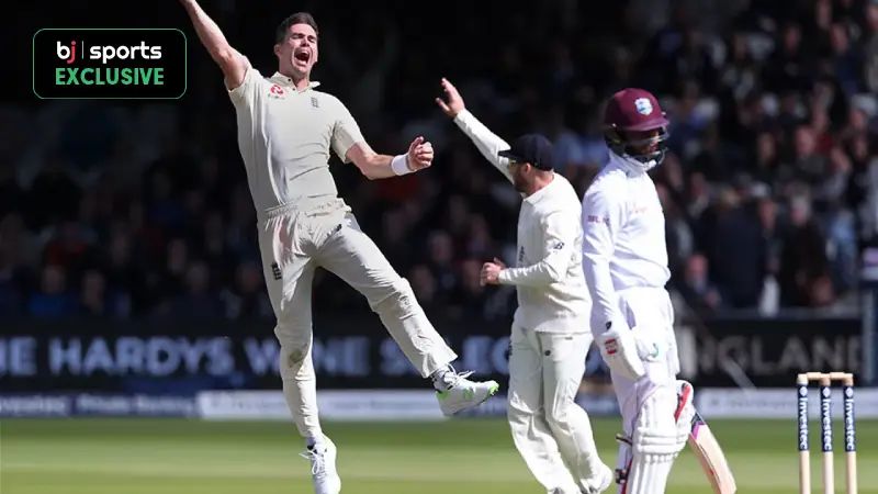 Top 3 performances of James Anderson at Lord's