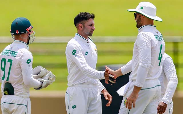 'I just tried to bowl wobble seam balls' - Keshav Maharaj explains bowling plans after winning Player of the Series award versus West Indies