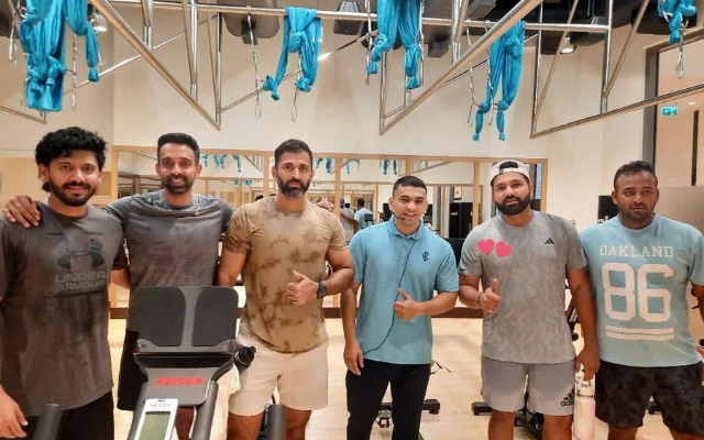 Rohit Sharma trains hard in gym along with Abhishek Nayar ahead of Bangladesh Test series