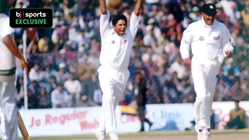 Ranking Venkatesh Prasad's top 2 performances in Test Cricket