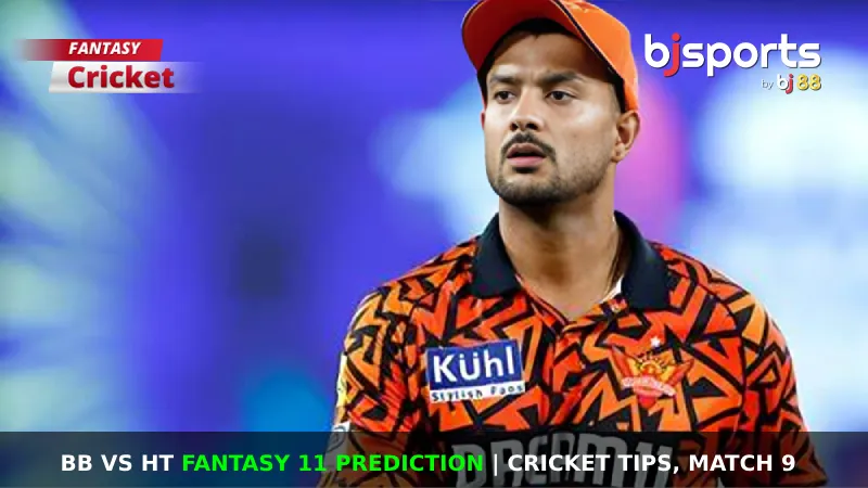 BB vs HT Dream11 Prediction, Fantasy Cricket Tips, Playing XI, Pitch Report & Injury Updates For Match 9 of Maharaja T20 Trophy