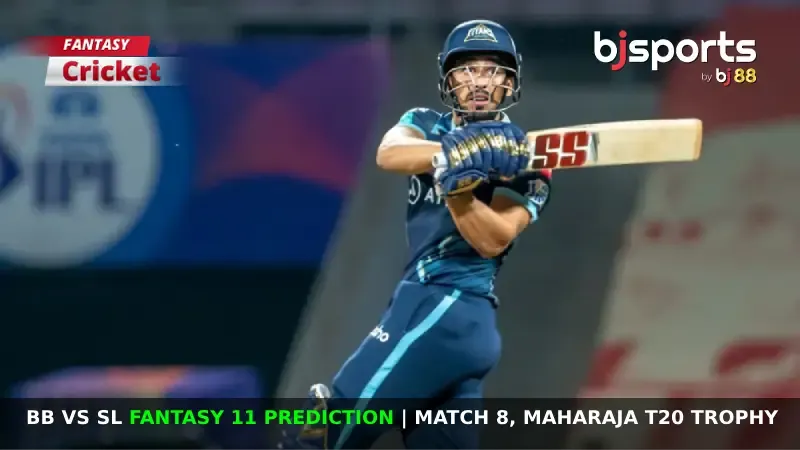 BB vs SL Dream11 Prediction, Fantasy Cricket Tips, Playing XI, Pitch Report & Injury Updates For Match 8 of Maharaja T20 Trophy