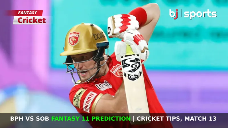 BPH vs SOB Dream11 Prediction, The Hundred 2024 Fantasy Cricket Tips, Playing XI, Pitch Report & Injury Updates for Match 13