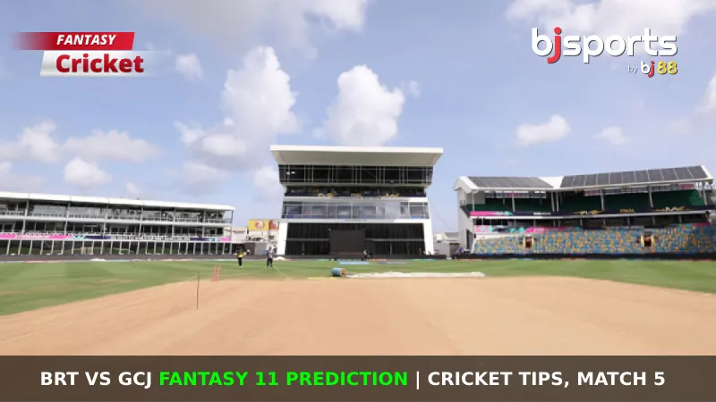 BRT vs GCJ Dream11 Prediction, Fantasy Cricket Tips, Playing XI, Pitch Report & Injury Updates For Match 5 of Max 60 League 2024