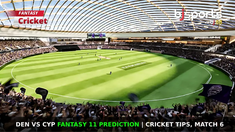 DEN vs CYP Dream11 Prediction, Fantasy Cricket Tips, Playing XI, Pitch Report & Injury Updates For Match 6 of T20 World Cup Sub Regional Europe Qualifier Group C 2024