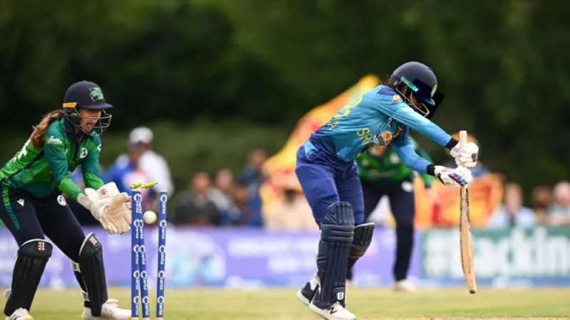 IRE-W vs SL-W 2nd ODI Review Ireland Women stare down adversity to claim first series win over Sri Lanka