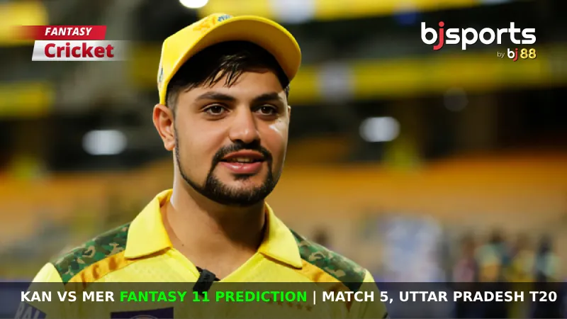 KAN vs MER Dream11 Prediction, Fantasy Cricket Tips, Playing XI, Pitch Report & Injury Updates For Match 5 of Uttar Pradesh T20 2024