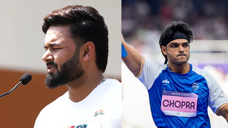 ‘Let’s get support from India’ - Rishabh Pant posts tweet in support of India’s Neeraj Chopra