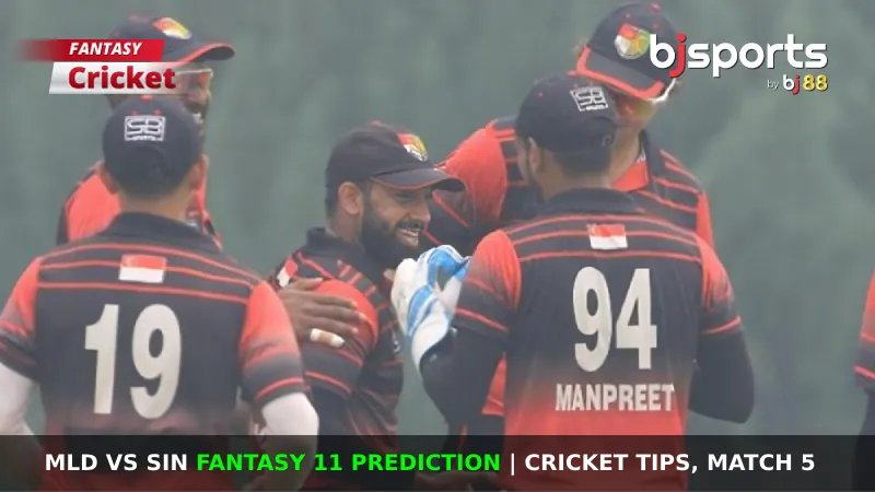 MLD vs SIN Dream11 Prediction, Fantasy Cricket Tips, Playing XI, Pitch Report & Injury Updates For Match 5 of T20 WC Asia Sub-regional Qualifier A 2024