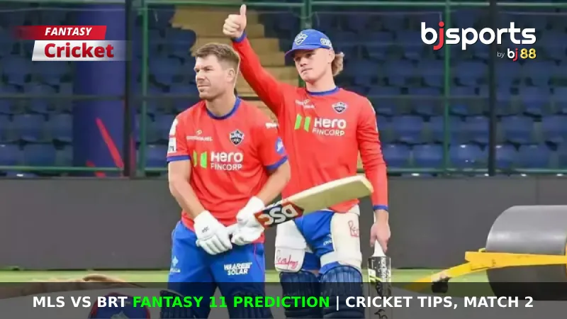 MLS vs BRT Dream11 Prediction, Fantasy Cricket Tips, Playing XI, Pitch Report & Injury Updates For Match 2 of MAX60 League