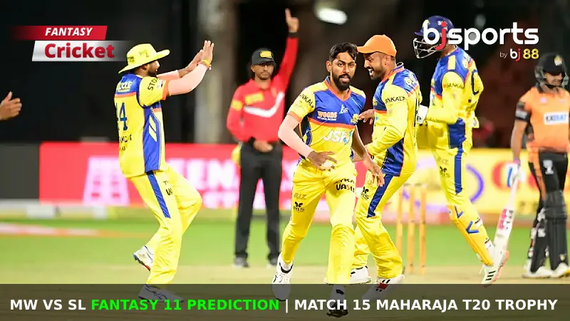 MW vs SL Dream11 Prediction, Fantasy Cricket Tips, Playing XI, Pitch Report & Injury Updates For Match 15 of KSCA Maharaja Trophy 2024