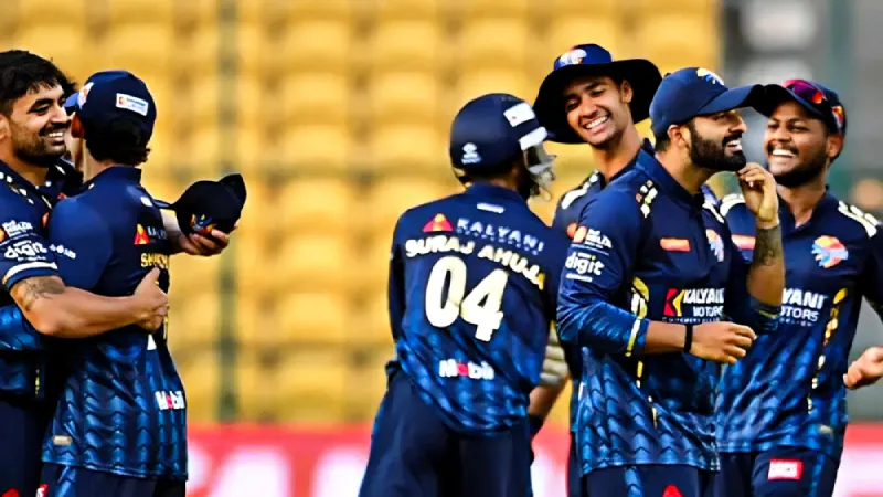 Maharaja Trophy 2024, Match 28 Review Bengaluru Blasters smash records in historic run-chase against Shivamogga Lions