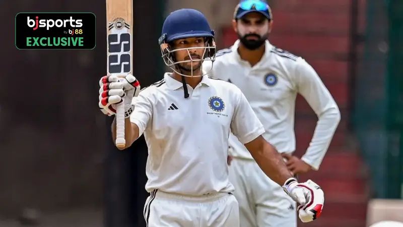 Top 3 players who would look to do well in Duleep Trophy to make it to Indian Test side