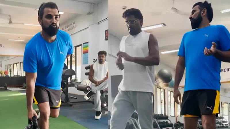 'Nothing is beyond your reach' - Mohammed Shami provides glimpse into training regime at NCA