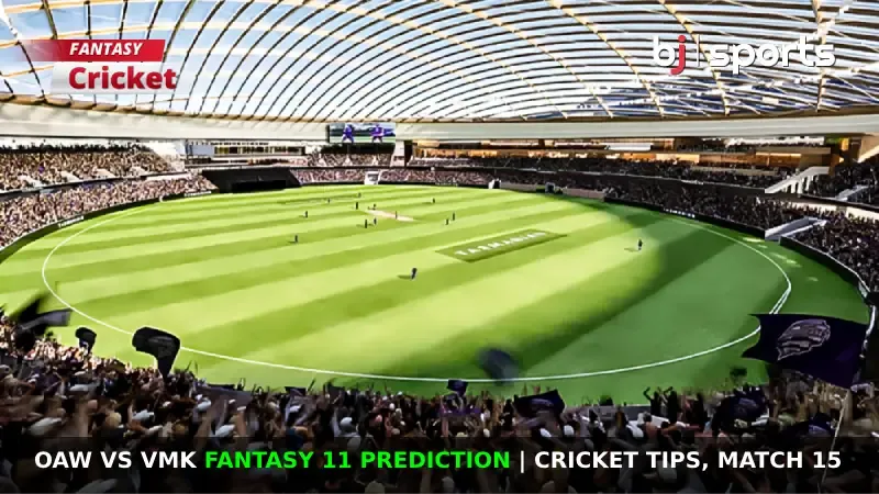 OAW vs VMK Dream11 Prediction, Fantasy Cricket Tips, Playing XI, Pitch Report & Injury Updates For Match 15 of Pondicherry Premier League