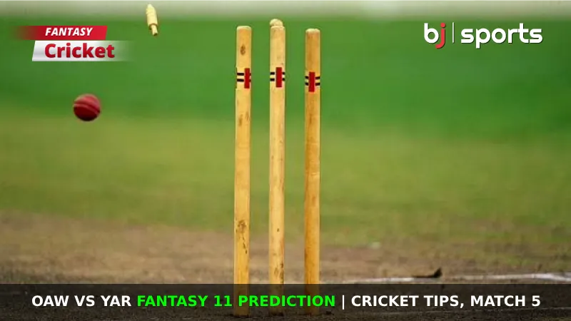 OAW vs YAR Dream11 Prediction, Fantasy Cricket Tips, Playing XI, Pitch Report & Injury Updates For Match 5 of Pondicherry Premier League