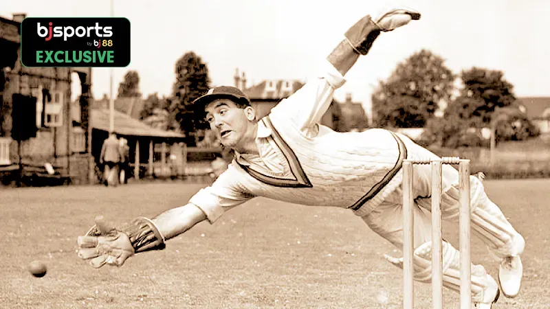 OTD | Former England wicketkeeper-batter Godfrey Evans was born in 1920