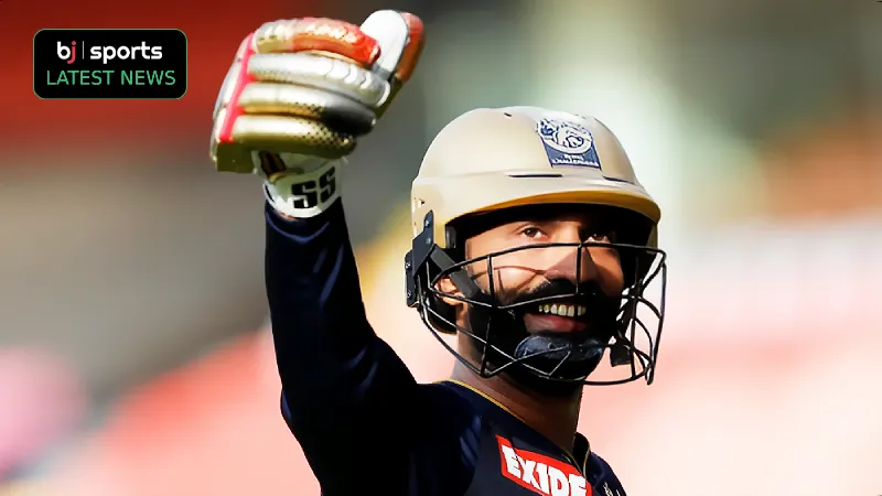 SA20 announce Dinesh Karthik as league ambassador ahead of third season