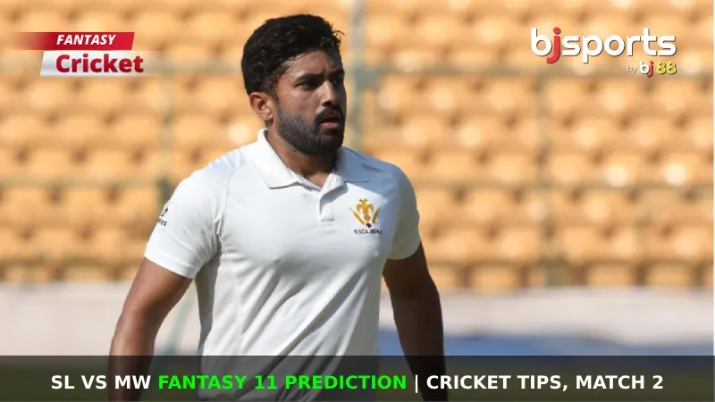 SL vs MW Dream11 Prediction, Fantasy Cricket Tips, Playing XI, Pitch Report & Injury Updates For Match 2 of Maharaja T20 Trophy