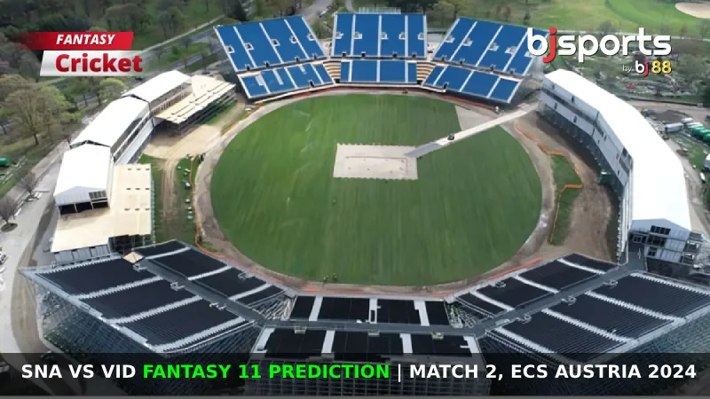 SNA vs VID Dream11 Prediction, Fantasy Cricket Tips, Playing XI, Pitch Report & Injury Updates For Match 2 of ECS Austria 2024