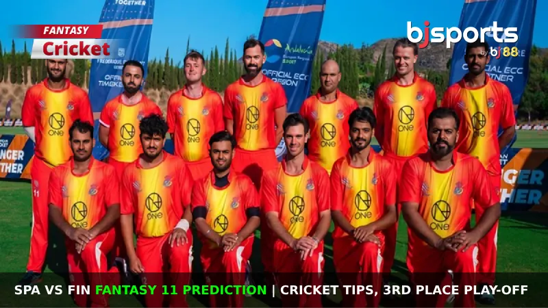 SPA vs FIN Dream11 Prediction, Fantasy Cricket Tips, Playing XI, Pitch Report & Injury Updates For 3rd Place Play Off of T20 World Cup Sub Regional Europe Qualifier Group C 2024