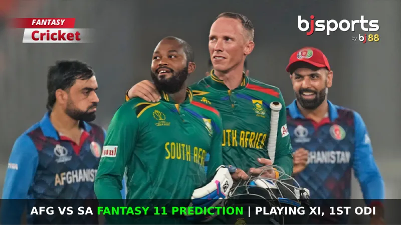 AFG vs SA Dream11 Prediction, Playing XI, Fantasy Cricket Tips, Pitch Report & Injury Updates for Afghanistan tour of South Africa in United Arab Emirates, 1st ODI