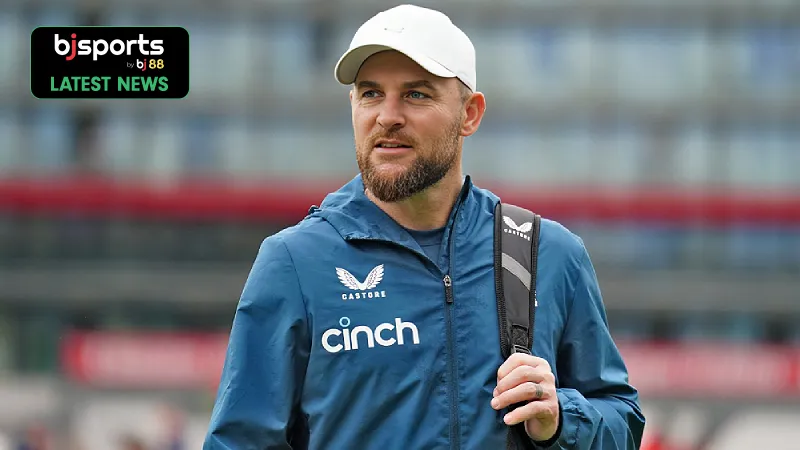 Brendon McCullum appointed as England's white-ball head coach